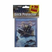 Artist Gallery: 50 Fundas "Ciruelo - Black Wizard" Deck Protector