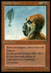 Yeti dei Monti