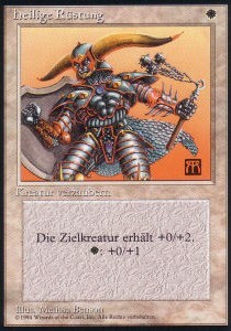 Holy Armor Card Front