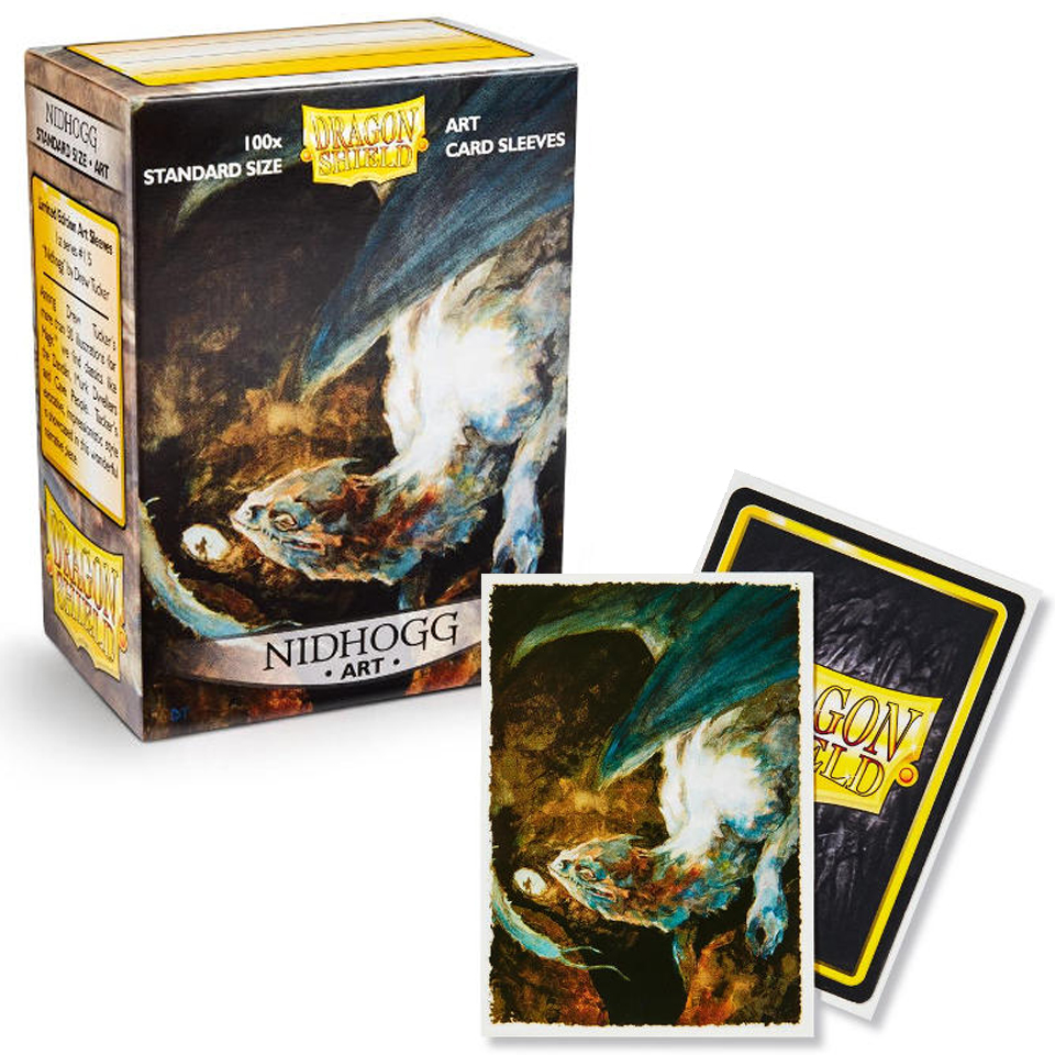 100 Dragon Shield Sleeves - Nidhogg