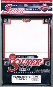 KMC Full Sized Sleeves - Pearl White