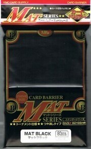 KMC Full Sized Sleeves - Matte Black