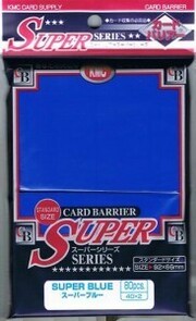 KMC Full Sized Sleeves - Super Blue