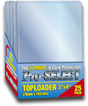 25 Pro-Select Toploaders