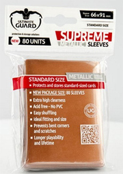 80 Fundas Ultimate Guard Supreme Metallic