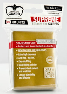 80 Fundas Ultimate Guard Supreme Metallic