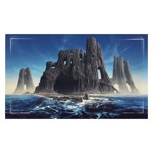John Avon Art: Tapete Farway Island