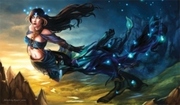 Tapete Artists of Magic: Nyx Greek Goddess