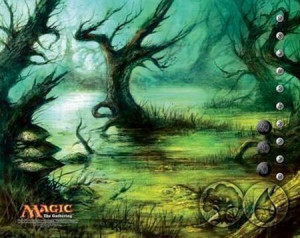 Crepúsculo: Tapete "Arboleda inundada"