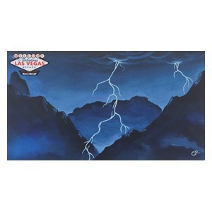 Tapete Grand Prix Las Vegas 2015 Lightning Bolt
