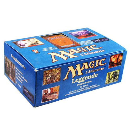 Caja de sobres de Legends Italiano