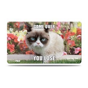 Tapete Grumpy Cat Flowers