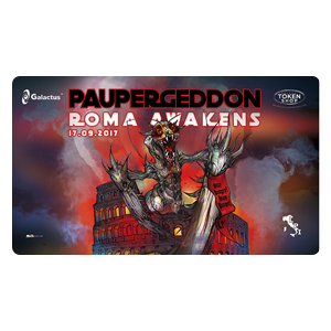 Mezzocielo & Friends Classic Tokens: Tapete Paupergeddon Rome 2017