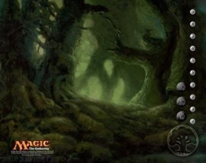 Páramo Sombrío: Tapete "Bosque "