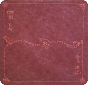 Tapete SpellGround - 2-Player Merlot