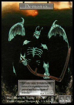 Demon Card Front