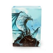 Deck Box Dragon Shield "Caelum" Silver