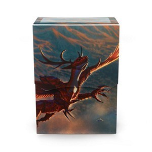 Deck Box Dragon Shield "Logi" Crimson