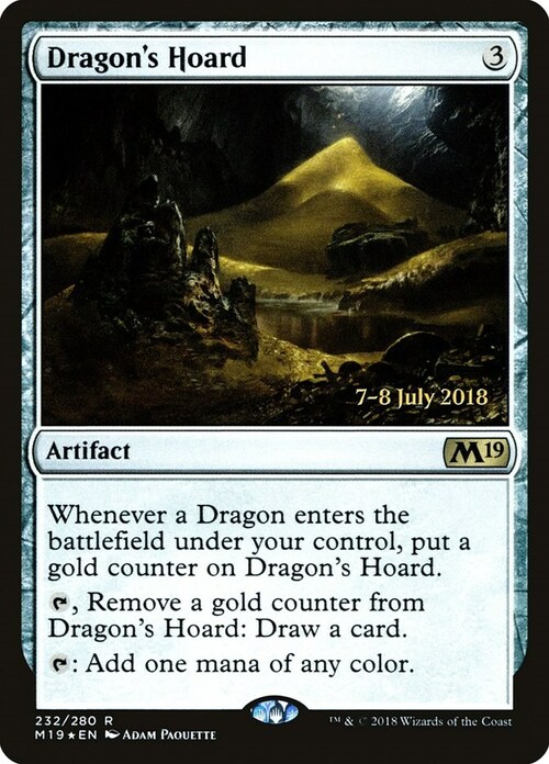 Dragon's Hoard Card Front