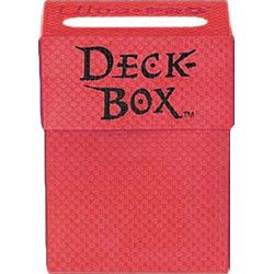Ultra-Pro Textured: Hot Red Deckbox