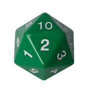 Dado D20 Blackfire Countdown
