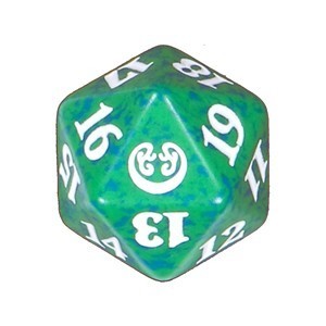 Kaladesh: D20 Die (Green)