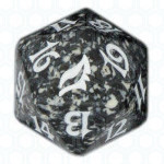 Dado D20 de Lorwyn negro