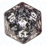 Dado D20 de Dark Ascension negro