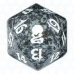 Dado D20 de Odyssey negro