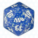 Dado D20 de Magic 2010 azul