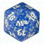Dado D20 de Magic 2010 azul