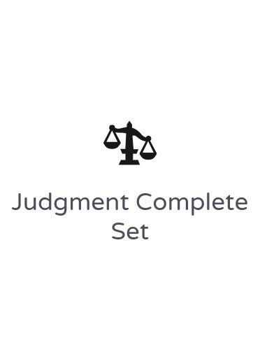 Judgment Full Set
