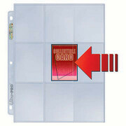 1x Ultra-Pro PLATINUM Side Load Page Clear