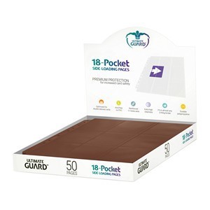 50 Ultimate Guard 18-Pocket Side-Loading Pages
