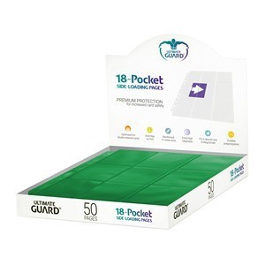 50 Ultimate Guard 18-Pocket Side-Loading Pages