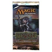 Sobre de seis cartas de Zendikar