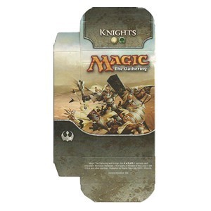 Duel Decks: Knights vs. Dragons: Caja de cartón Knights