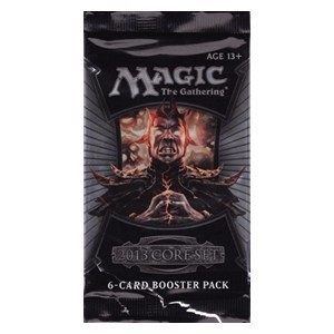 Sobre de seis cartas de Magic 2013