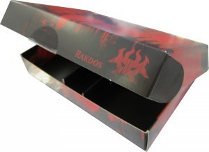 Empty Return to Ravnica Rakdos Tournament Pack box