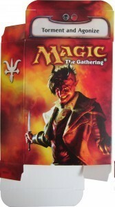 Caja de cartón de Duel Decks: Sorin vs. Tibalt