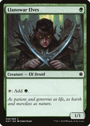 Elfi di Llanowar