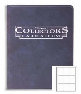Ultra Pro Collectors Portfolio - 9-Pocket Navy