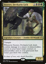 Storrev, Lich Devkarin