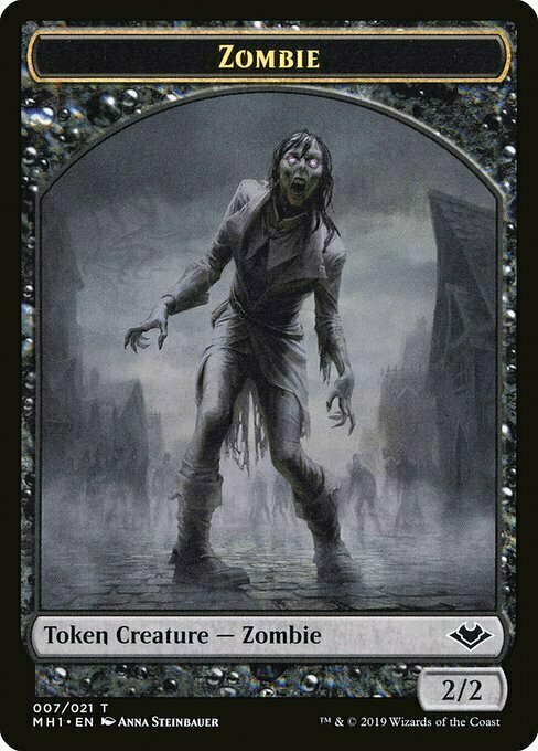 Zombie Card Front