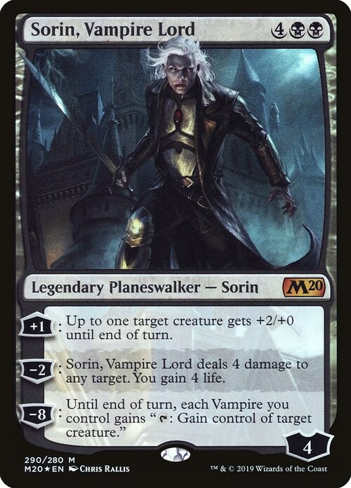 Sorin, Vampire Lord Card Front