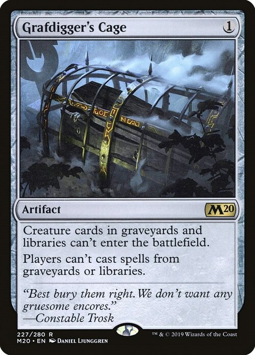 Grafdigger's Cage Card Front