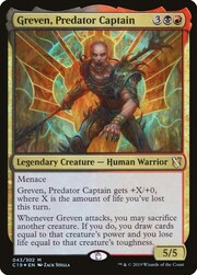 Greven, Capitano della Predatrice