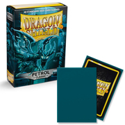 60 Dragon Shield Sleeves - Classic Petrol