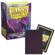 100 Dragon Shield Sleeves - Matte Purple