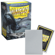 100 Dragon Shield Sleeves - Matte Silver